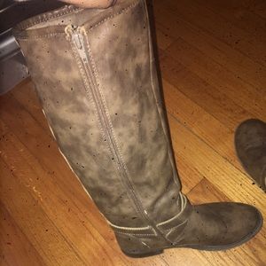 Brown boots from Charlotte Russe!